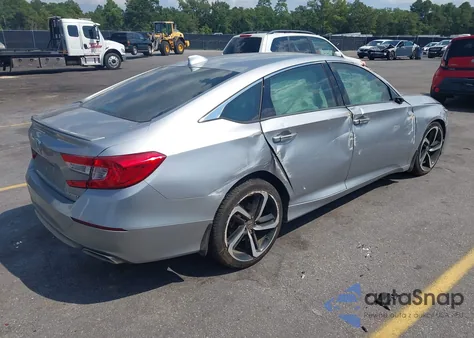 2018 Honda Accord Sport из США, поврежденный, VIN 1HGCV1F38JA049627